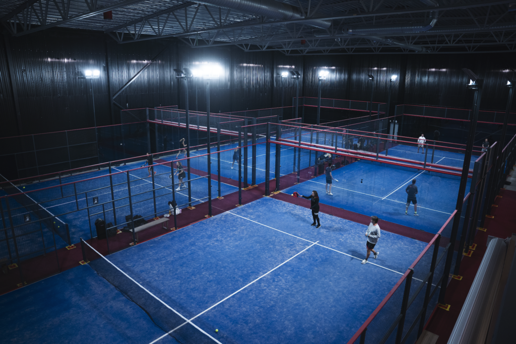 Padelbanor anläggning Järfälla