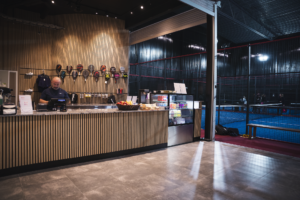 Cafeteria och shop padelanläggning Järfälla