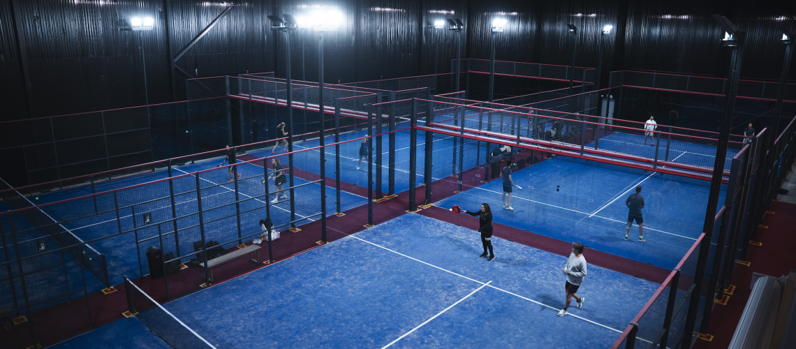 Padelbanor anläggning Järfälla